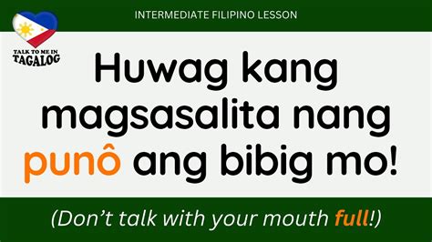 PUNO: Tagalog.